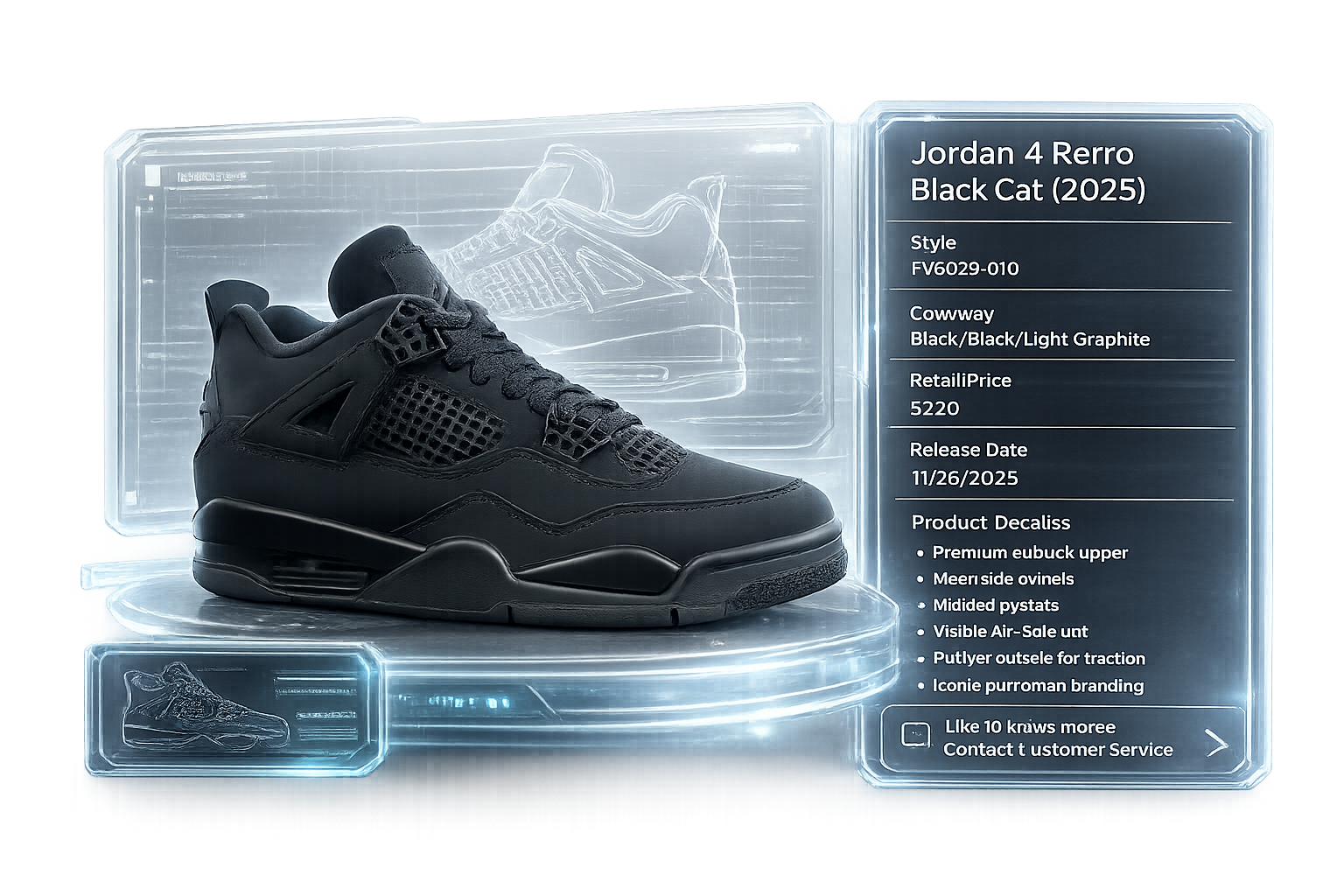 Air Jordan 4 Black Cat - possible pull