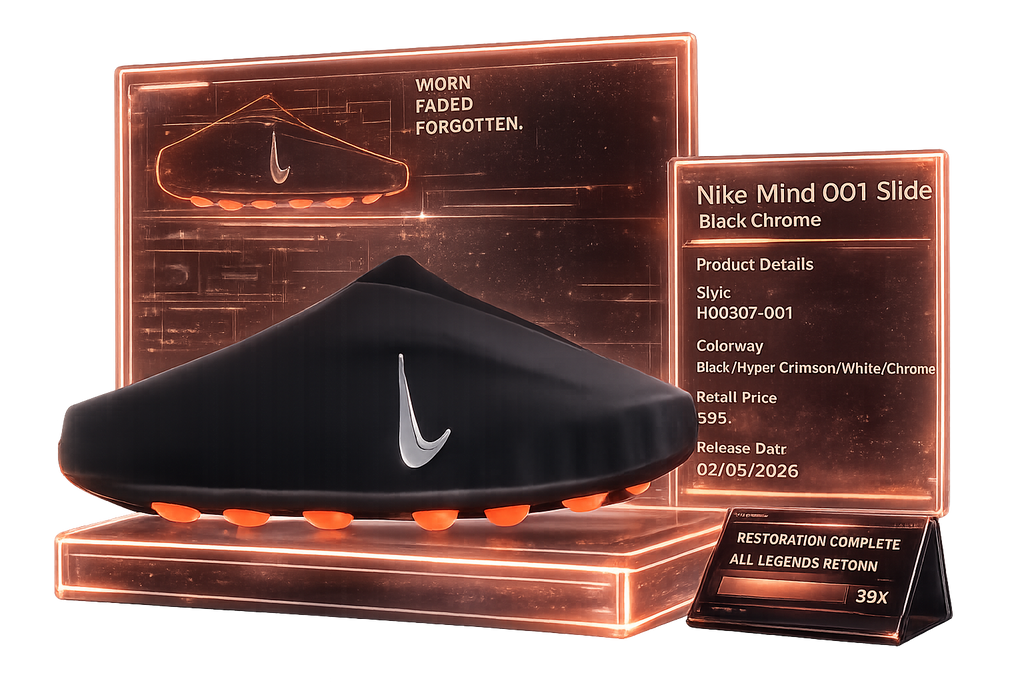 Nike Mind 001 Black Chrome - possible pull