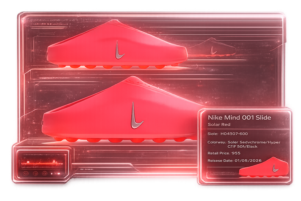 Nike Mind 001 Solar Red - possible pull