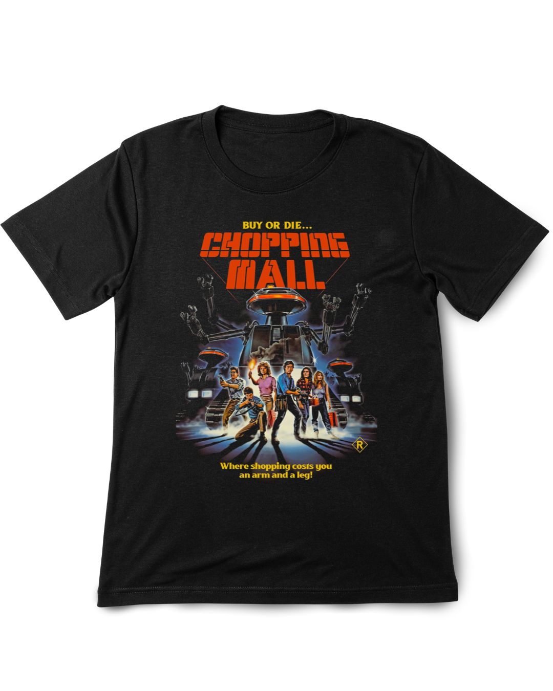 Chopping Mall Vintage Printed Tee Shirt