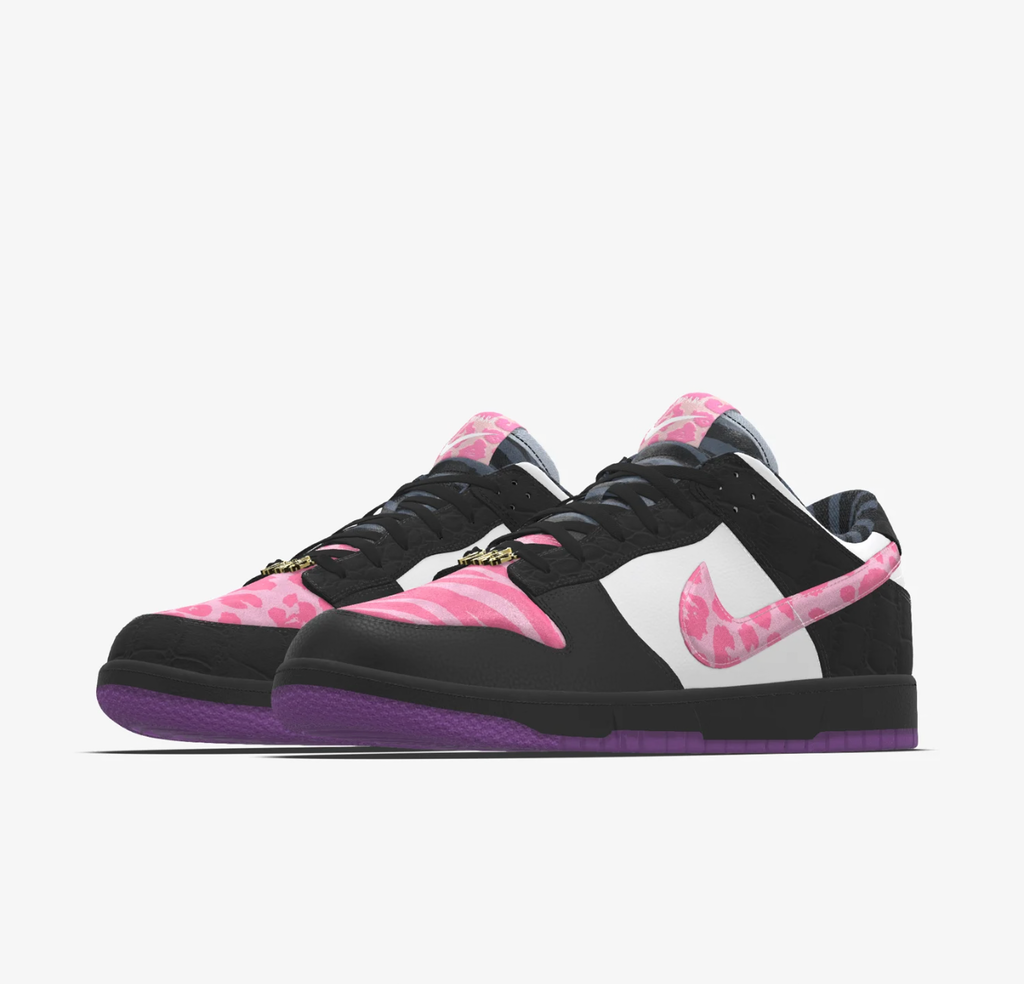 LabX x Nike Dunk Low "Maya Sofia" — Pink Animal Pack