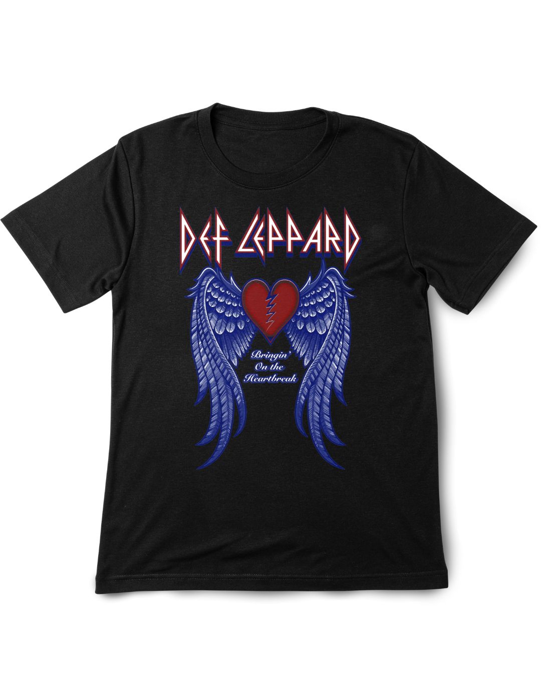 Def Leppard Vintage Printed Tee Shirt