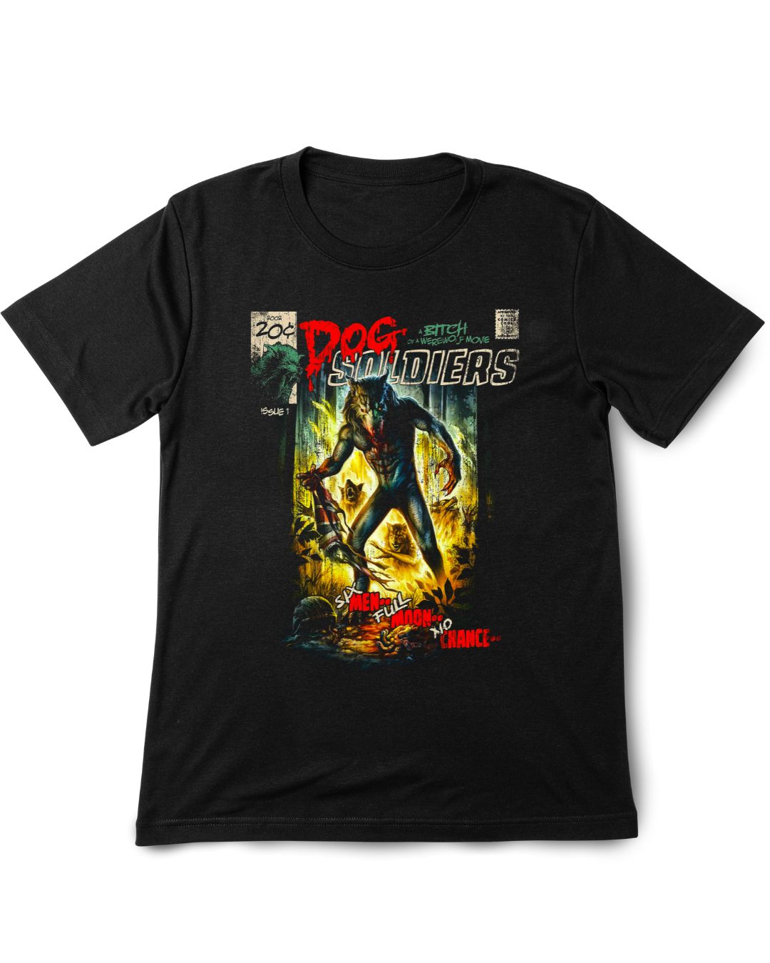 Dog Soldiers Vintage Printed Tee Shirt