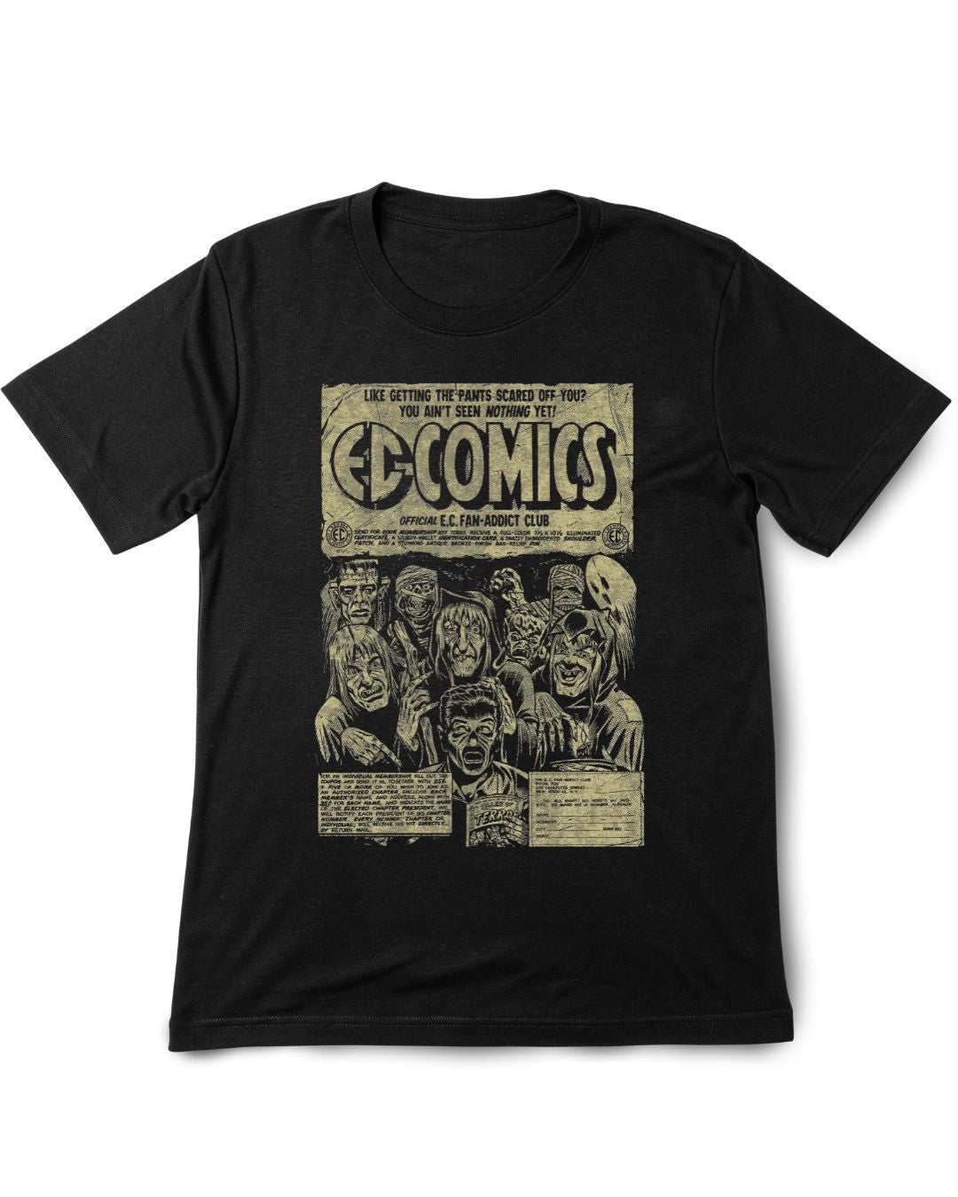 EC Comics Vintage Printed Tee Shirt