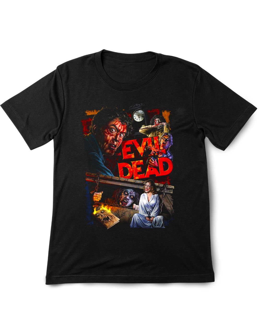 Evil Dead Vintage Printed Tee Shirt