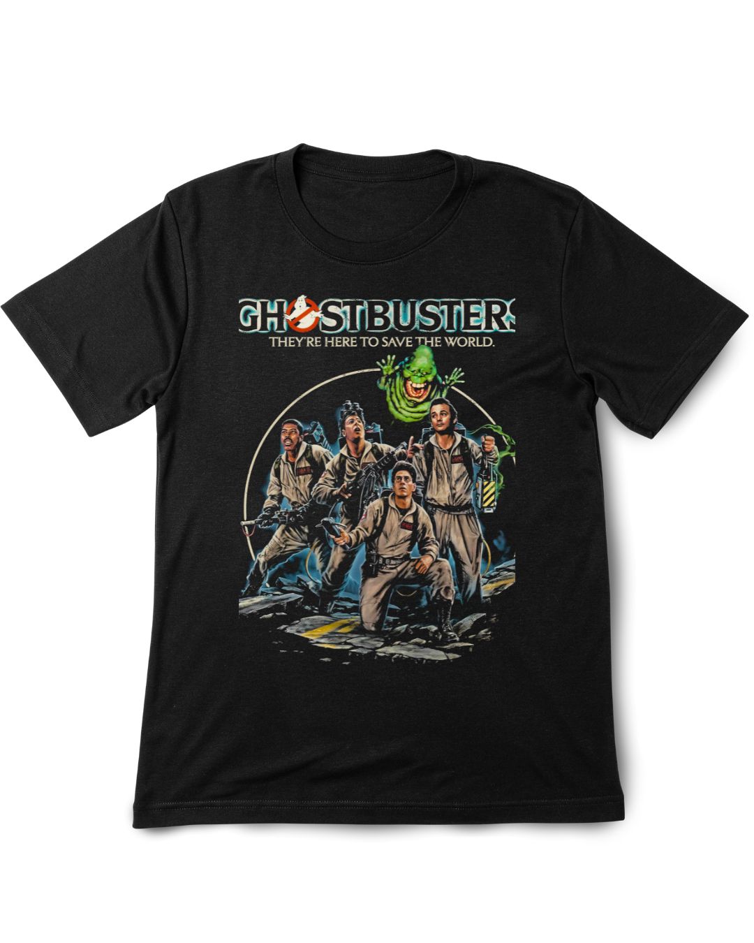 Ghostbusters 2 Vintage Printed Tee Shirt