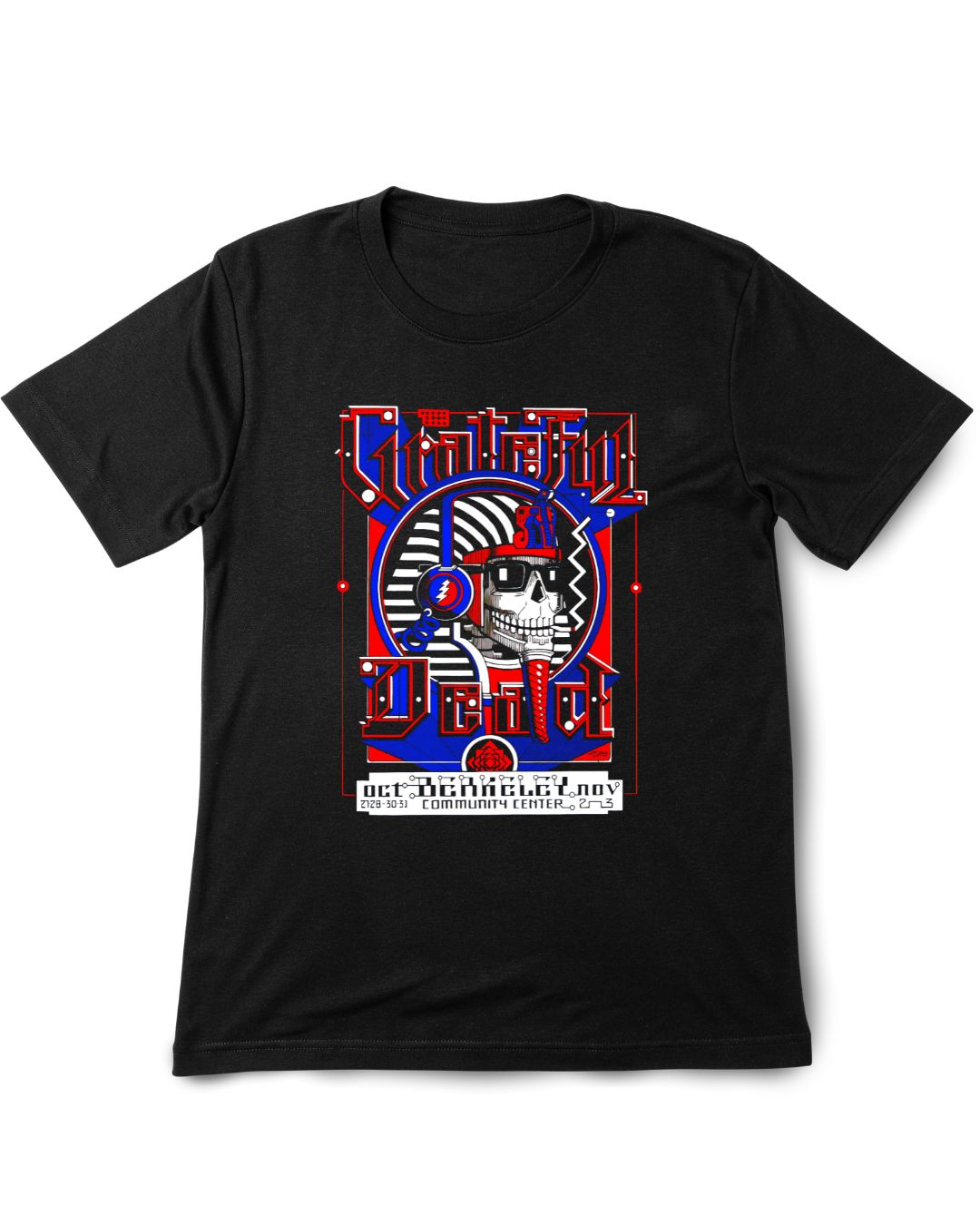 Grateful Dead 4 Vintage Printed Tee Shirt