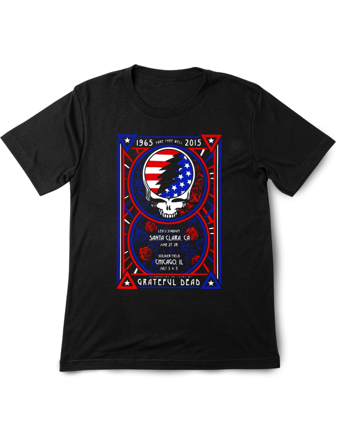 Grateful Dead 6 Vintage Printed Tee Shirt