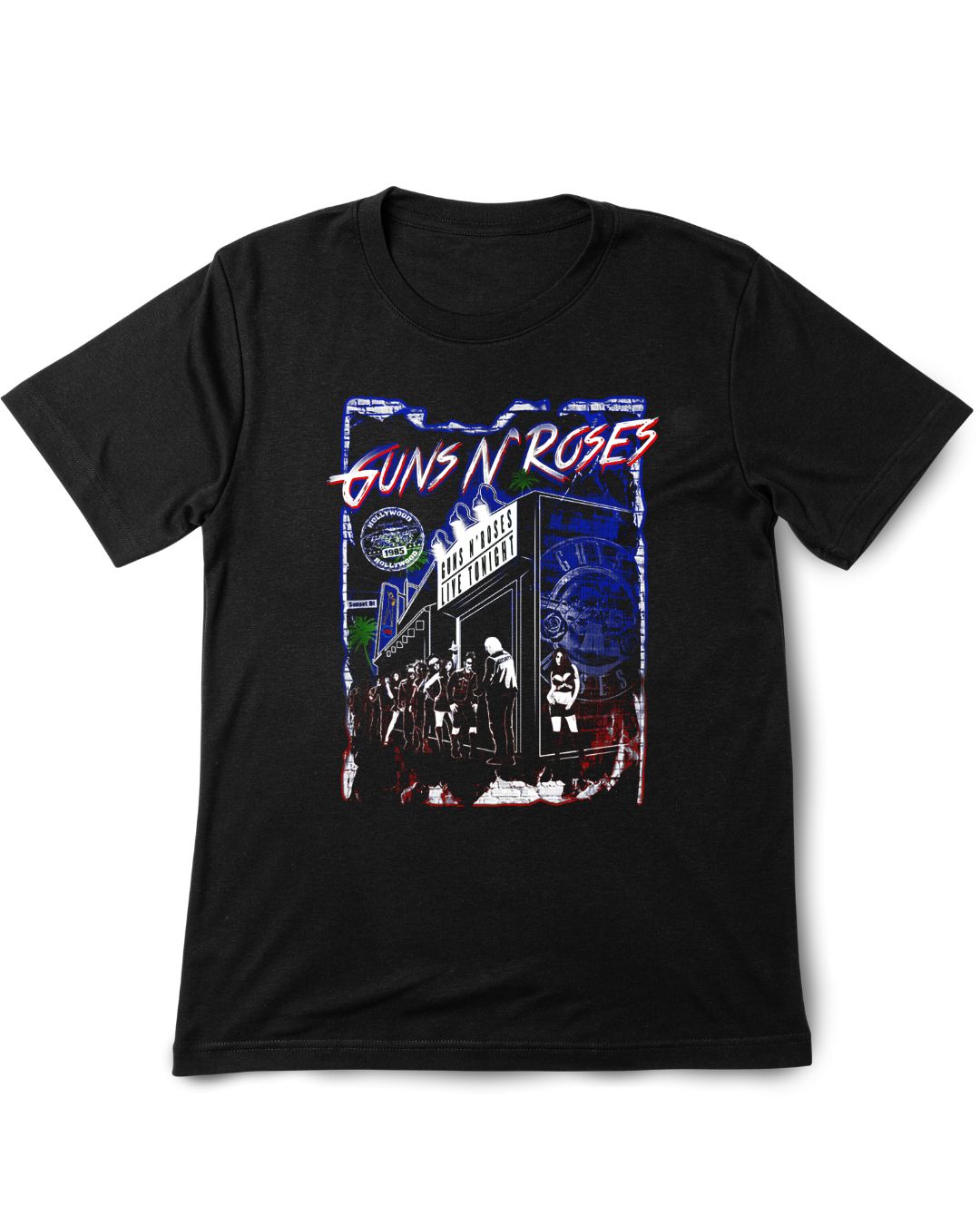 Guns N' Roses Vintage Printed Tee Shirt