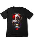 IT Clown Vintage Printed Tee Shirt