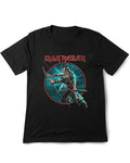 Iron Maiden 3 Vintage Printed Tee Shirt