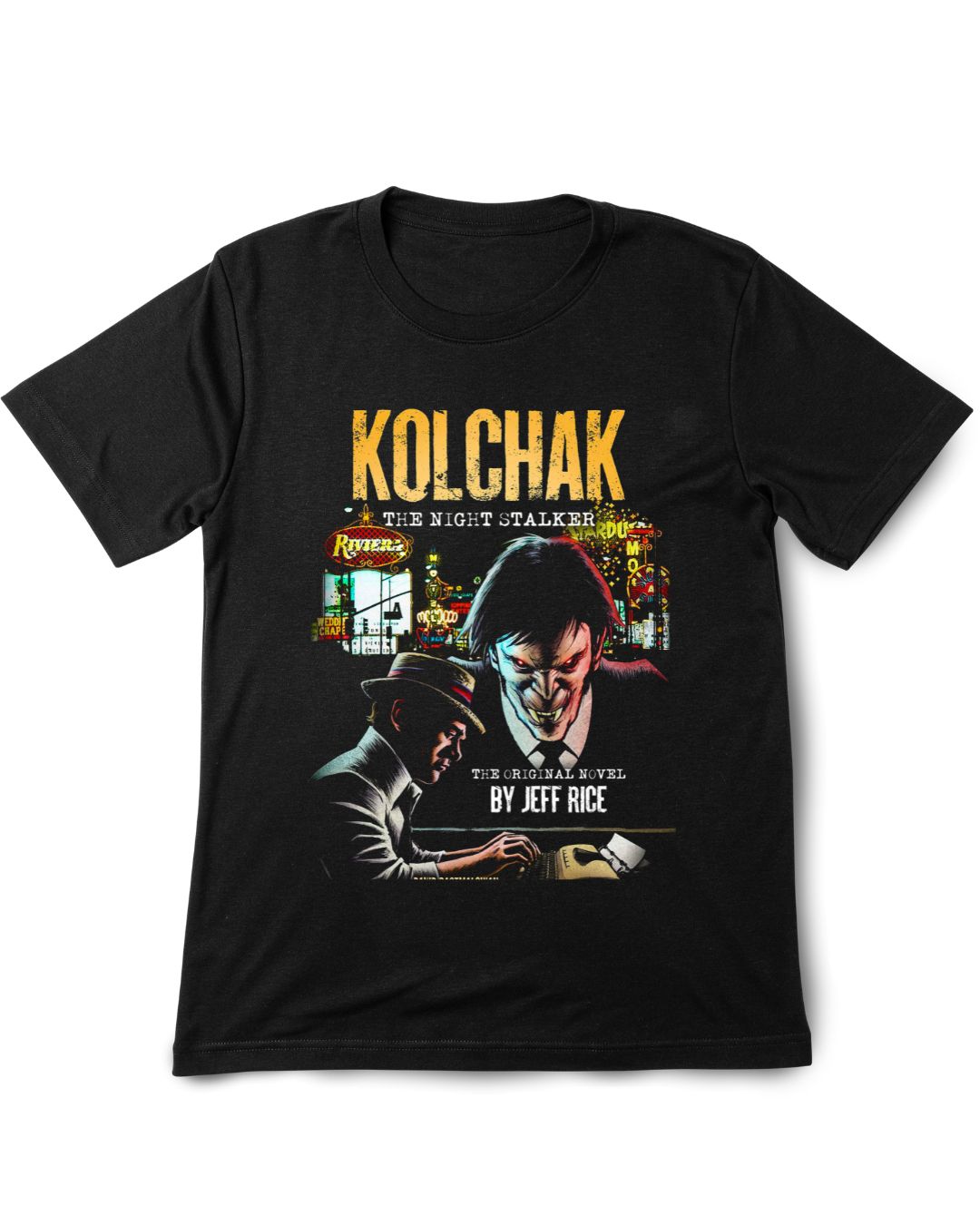 Kolchak: The Night Stalker Vintage Printed Tee Shirt