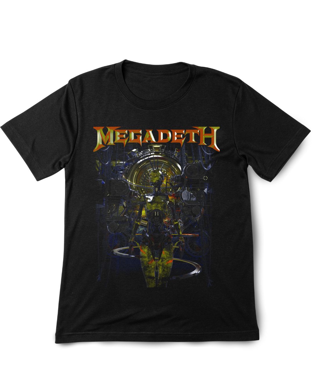 Megadeth 2 Vintage Printed Tee Shirt