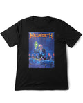 Megadeth 4 Vintage Printed Tee Shirt