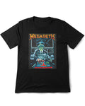 Megadeth 5 Vintage Printed Tee Shirt