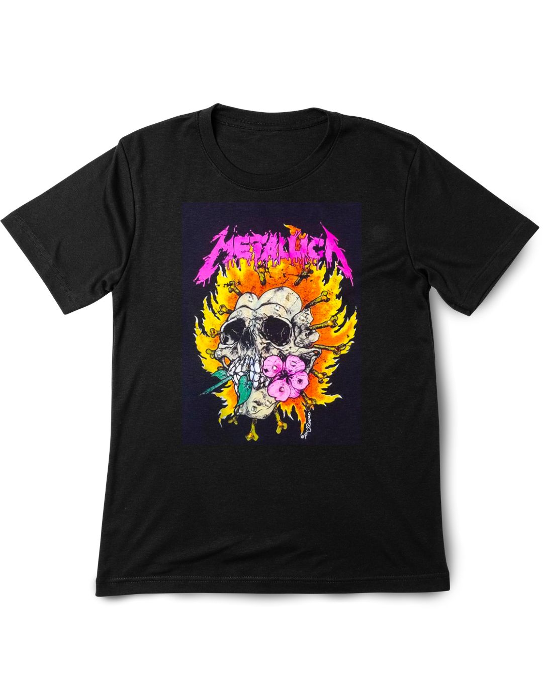 Metallica 7 Vintage Printed Tee Shirt