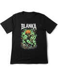 Street Fighter Blanka 1  Vintage Printed Tee Shirt