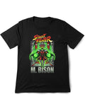 Street Fighter M. Bison Vintage Printed Tee Shirt