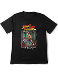 Street Fighter Vega Vintage Printed Tee Shirt