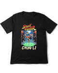 Street Fighter Chun-Li Vintage Printed Tee Shirt