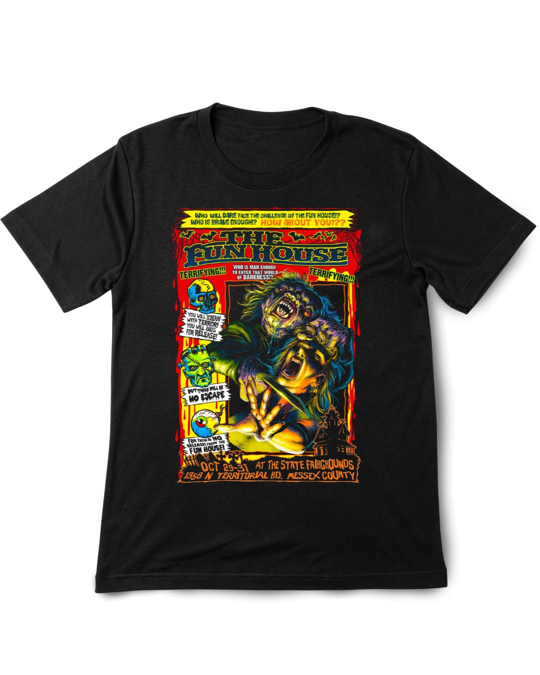 The Fun House Vintage Printed Tee Shirt
