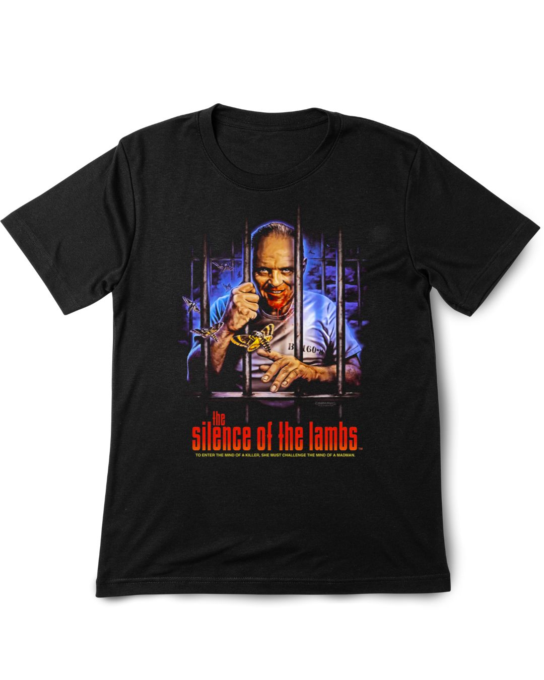 The Silence of the Lambs Vintage Printed Tee Shirt