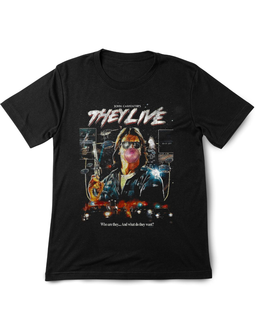 They Live 2 Vintage Printed Tee Shirt