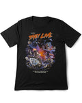 They Live Vintage Printed Tee Shirt