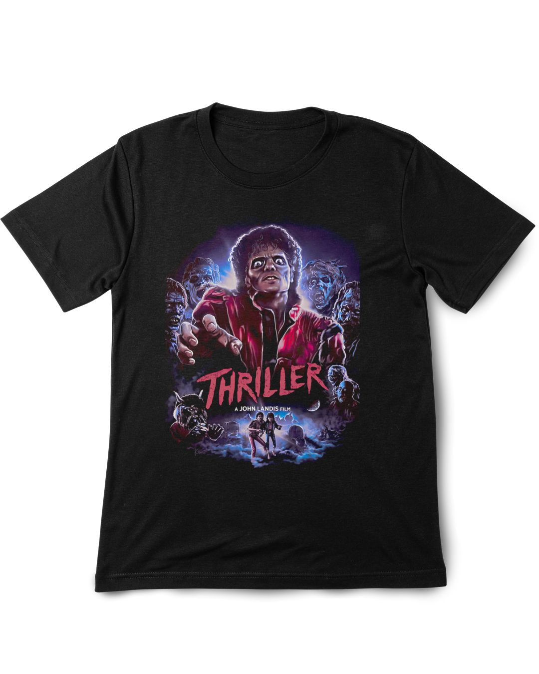 Thriller Vintage Printed Tee Shirt