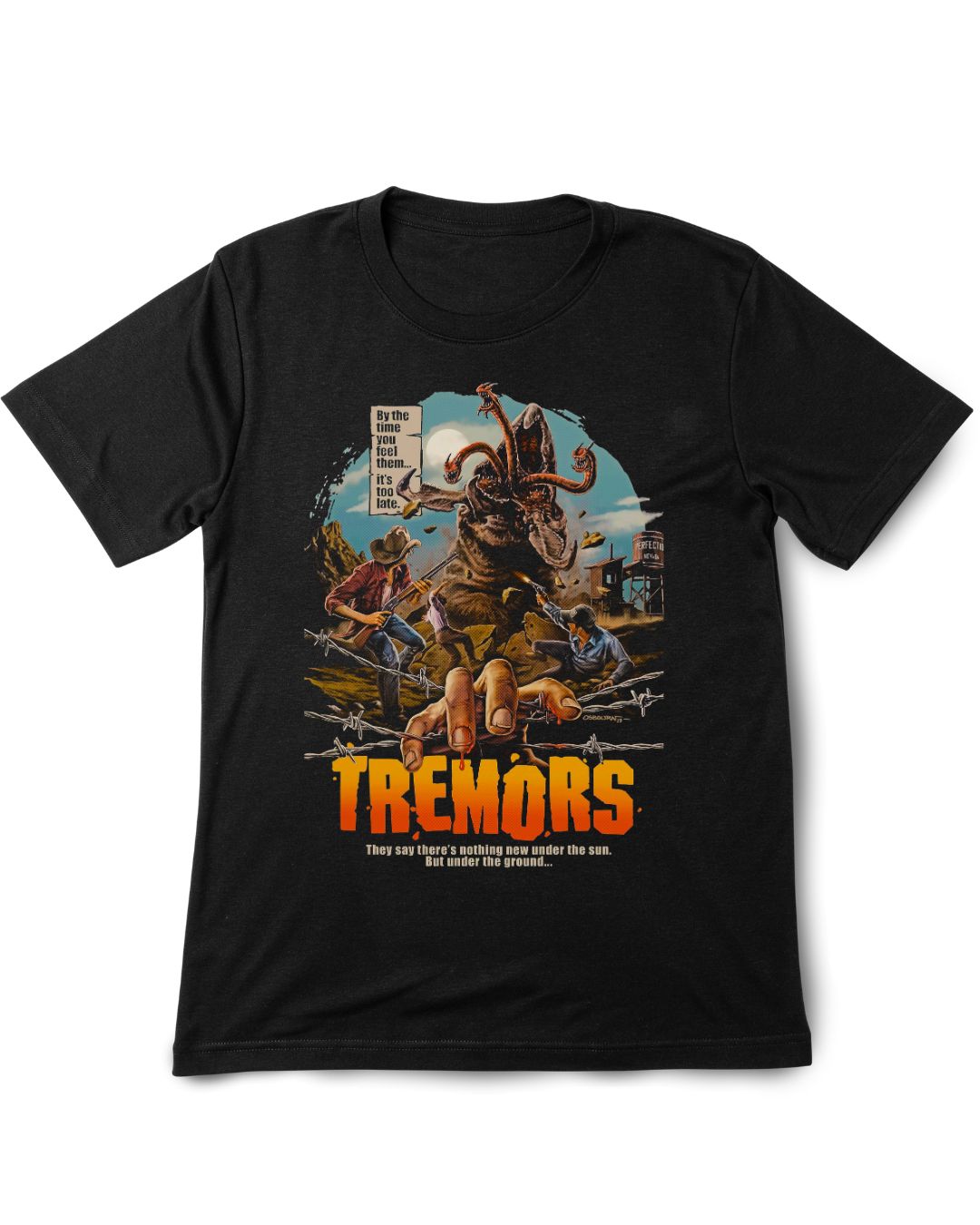 Tremors Vintage Printed Tee Shirt