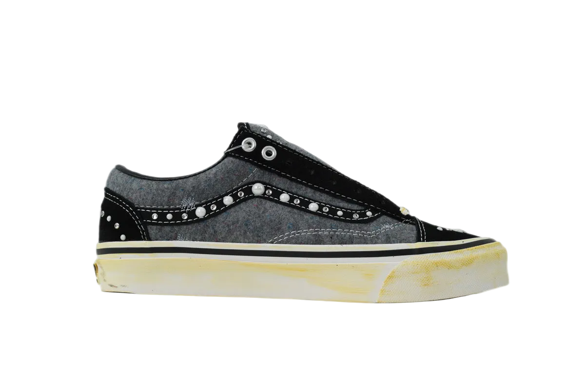 Vans OTW Old Skool Reissue 36 Satoshi Nakamoto Pearlized Speckled Moving Blanket Grey