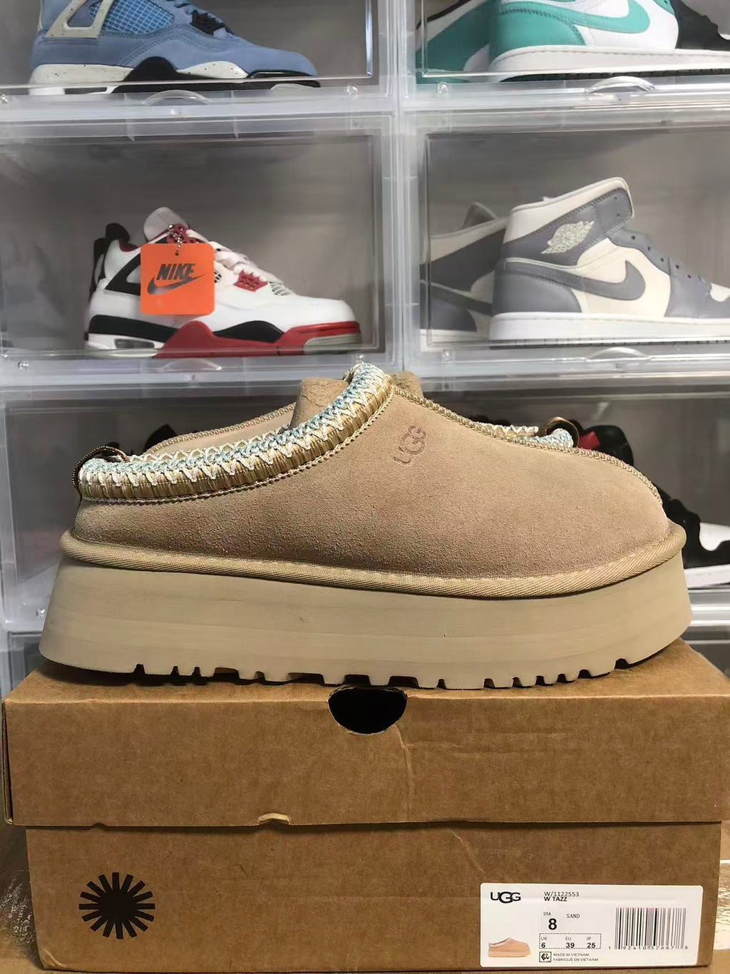 UGG Tasman Slipper — Sand | S-0011–S-0015