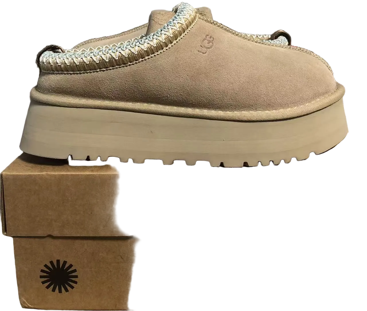 UGG Tasman Slipper — Sand | S-0011–S-0015