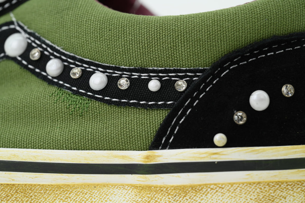 Vans OTW Old Skool Reissue 36 Satoshi Nakamoto Pearlized Army