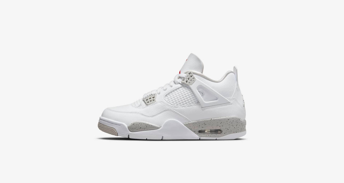 Air Jordan 4 Retro 'White Oreo' — Men's side view