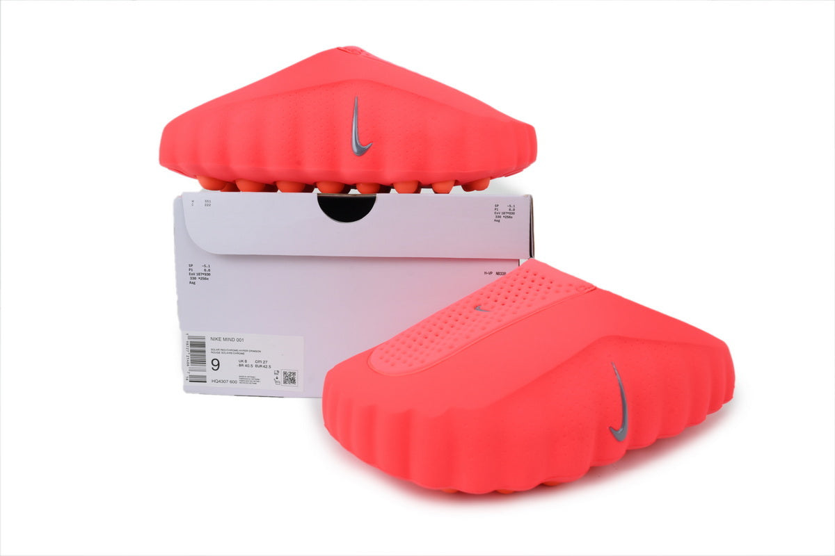 Nike Mind 001 Slide Solar Red