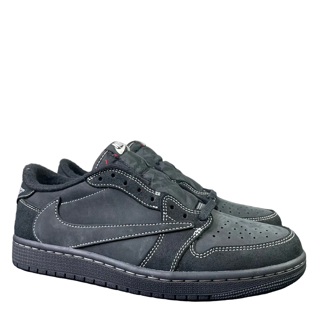 Travis Scott Air Jordan 1 Low OG Black Phantom Men's Sneakers