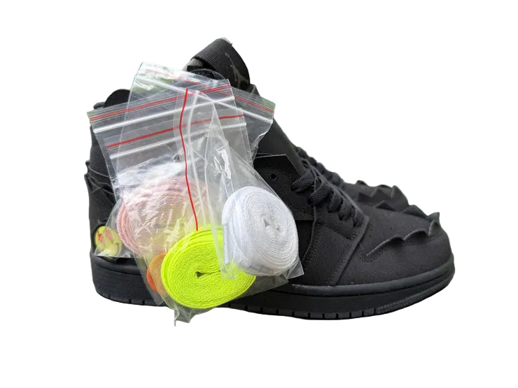 J Balvin x Air Jordan 1 High OG "Omerta" Triple Black