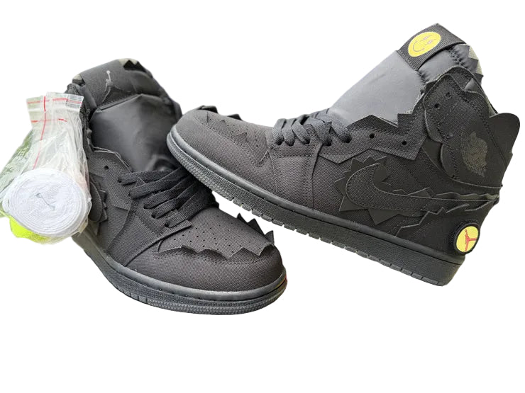 J Balvin x Air Jordan 1 High OG "Omerta" Triple Black