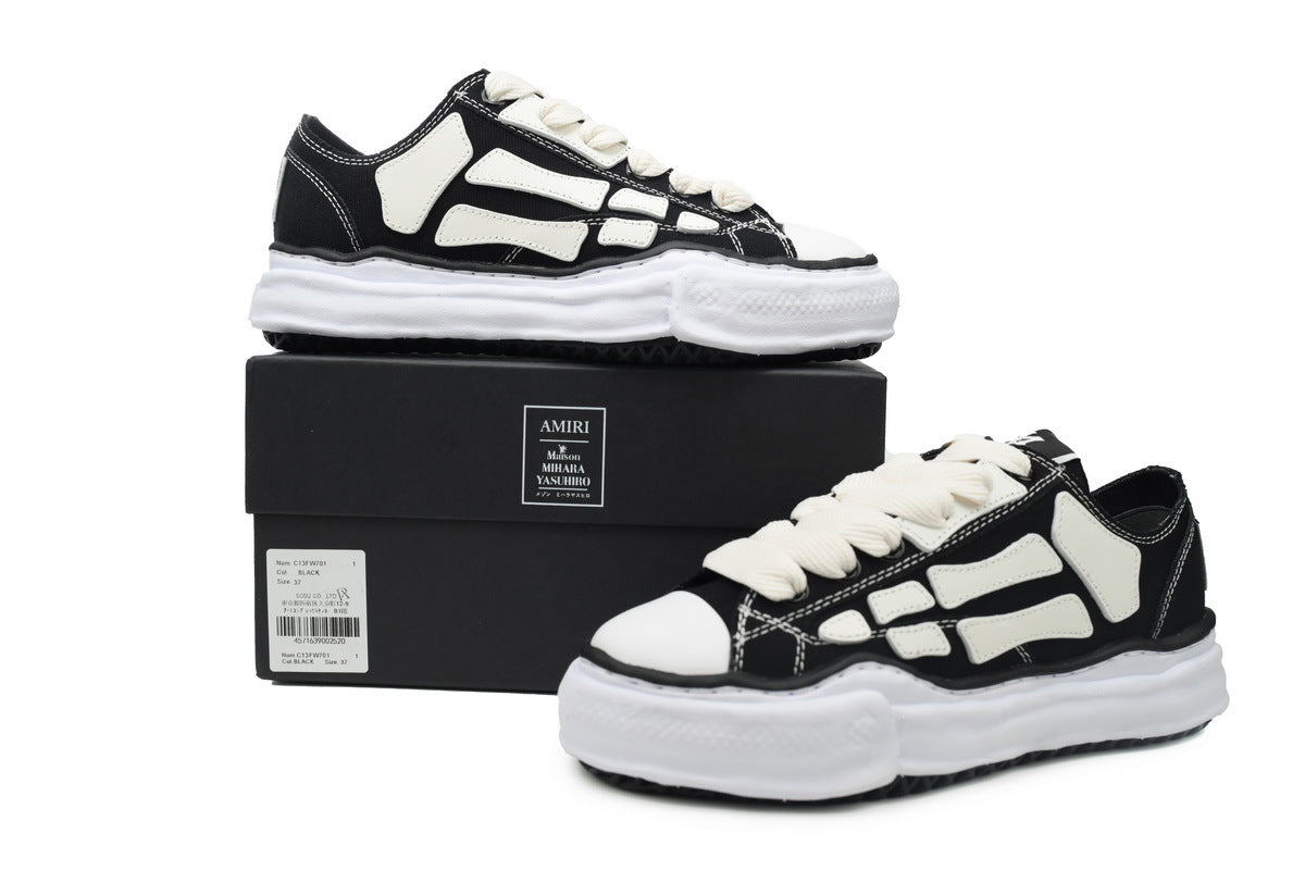 AMIRI MMY Bones x Maison MIHARA YASUHIRO Black
