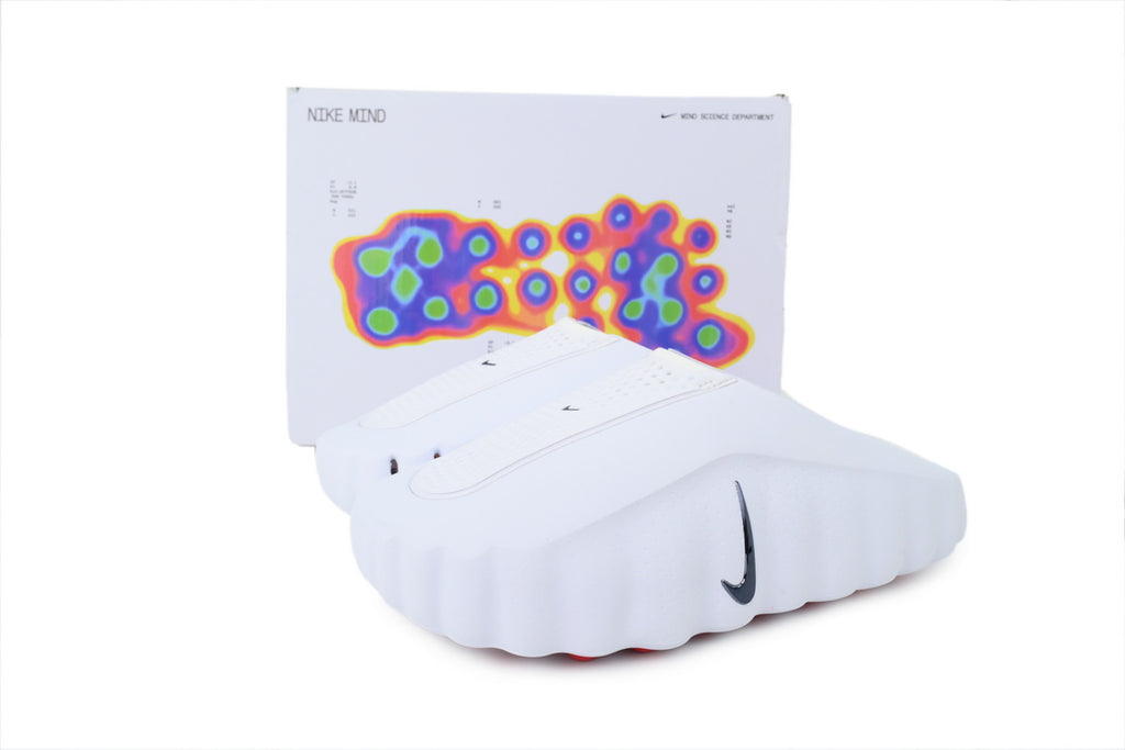 Nike Mind 001 Slide White Speed Red
