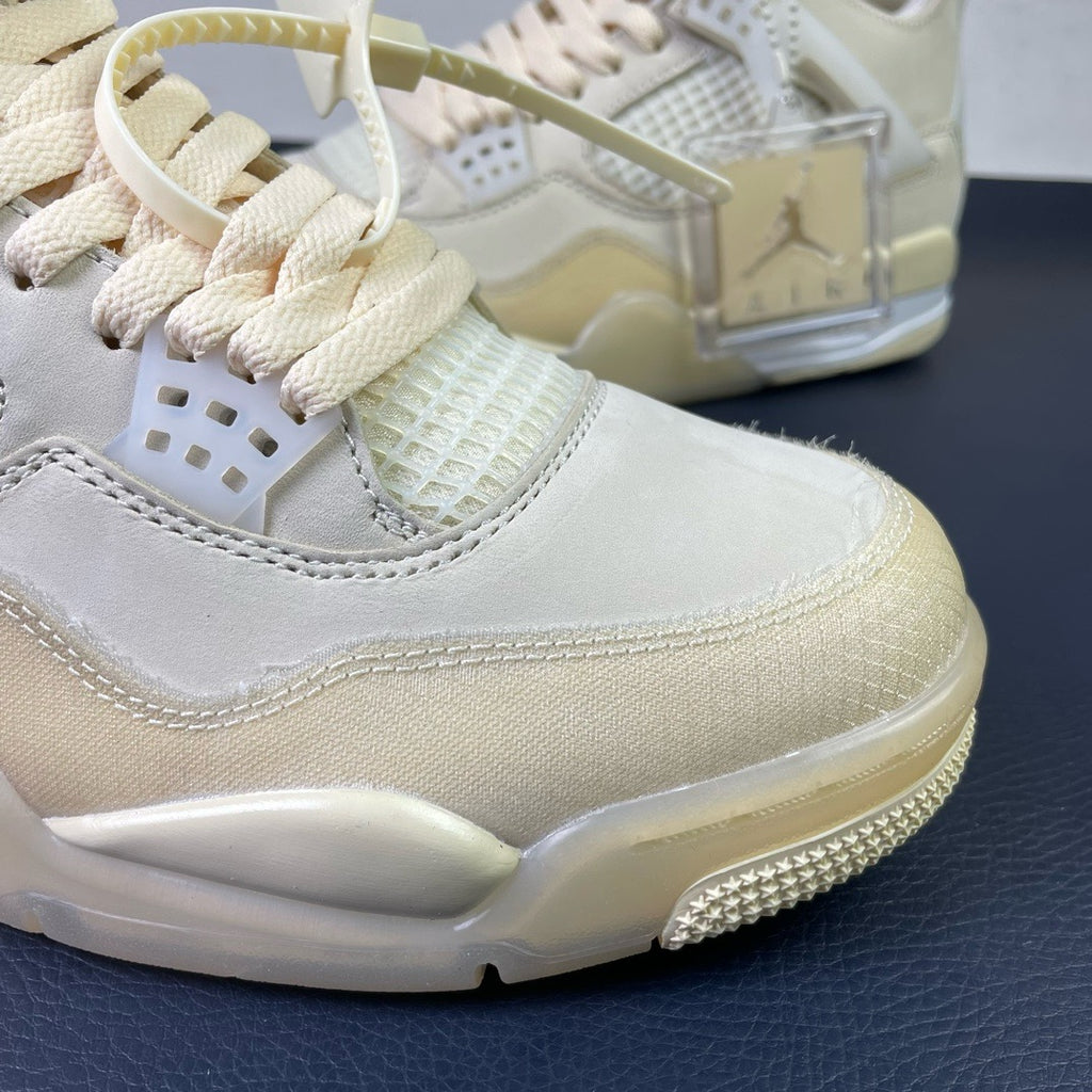 OFF-WHITE x Air Jordan 4 Retro "White Sail"