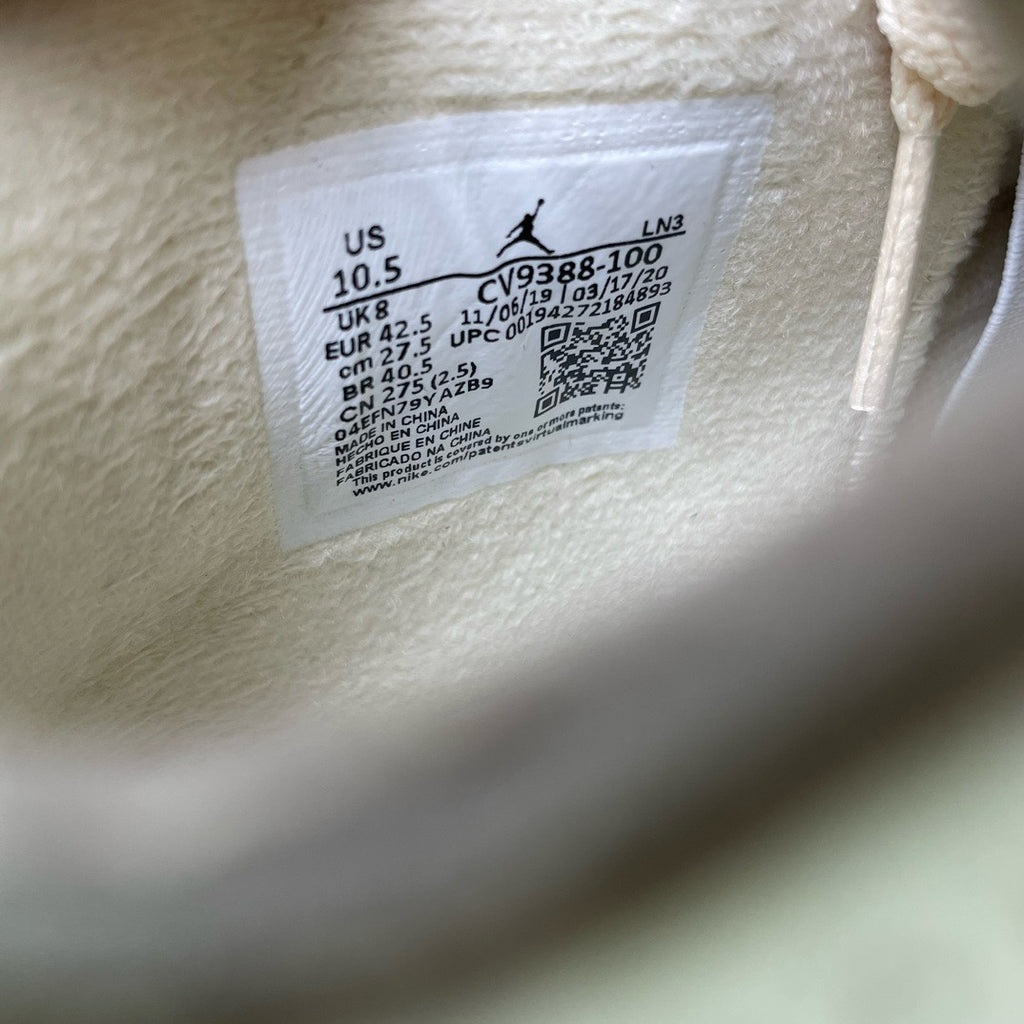 OFF-WHITE x Air Jordan 4 Retro "White Sail"