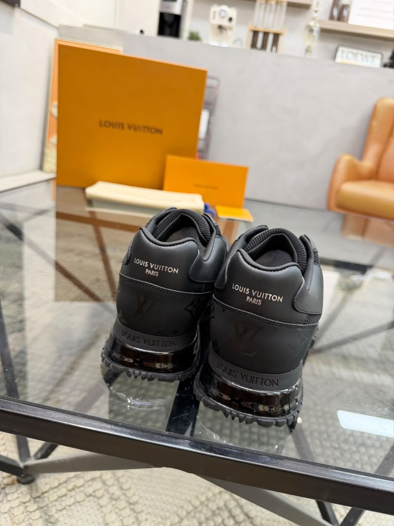 Louis Vuitton Run Away Sneaker – Black Monogram