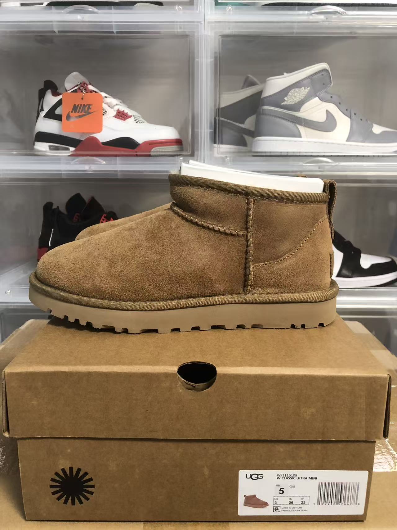 UGG Tasman Boots — Driftwood | S-0006–S-0010