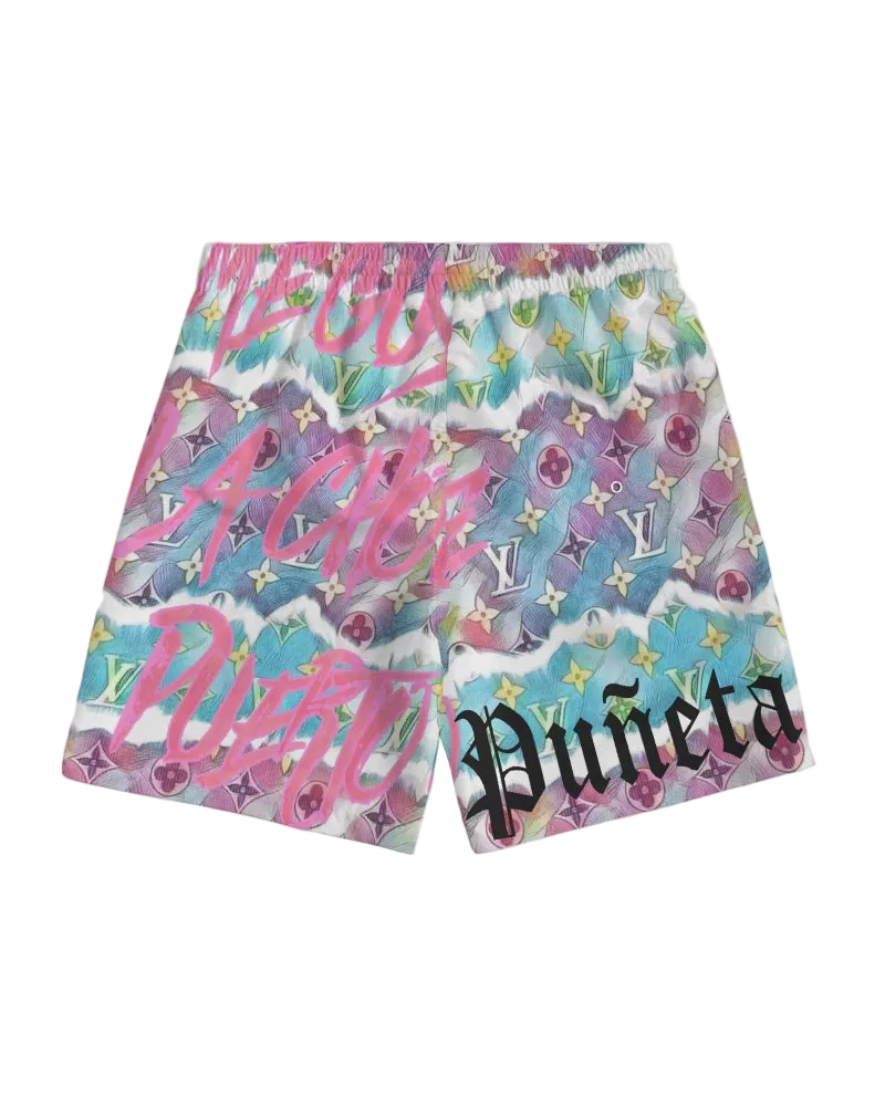 CONO Men's All-Over Print Swim Trunk