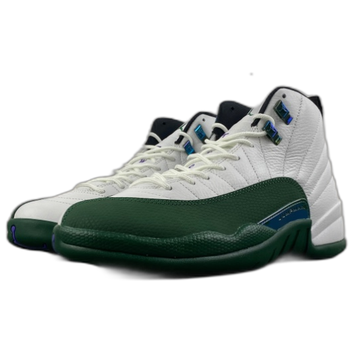 Air Jordan 12 Retro "Bucks" CT8013-103 - Men's Sneakers