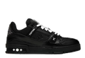 Louis Vuitton Trainer Black Embossed Monogram
