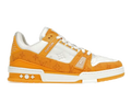Louis Vuitton Trainer Yellow Monogram Denim White