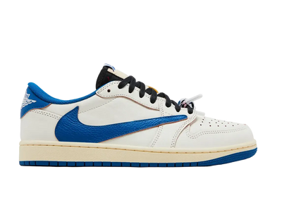 Jordan 1 Retro Low OG SP Fragment x Travis Scott Sail Military Blue DM7866-104